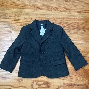 NEW Janie and Jack Toddler Boy Blazer with Suede Patch Elbows